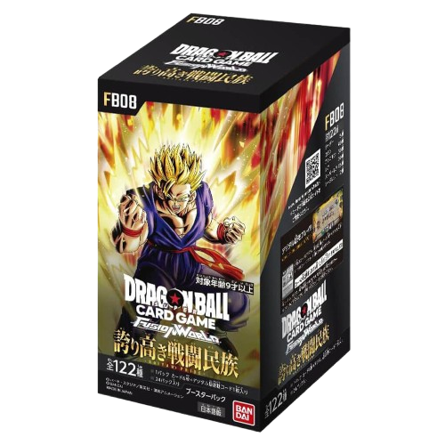 Dragon Ball Fusion World FB08 Booster Box (JP) — Wrath of the Dragon