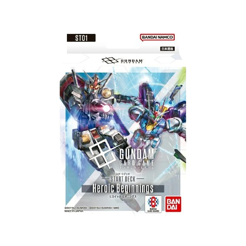 Gundam Card Game ST01A Starter Set (EN) — Heroic Beginnings